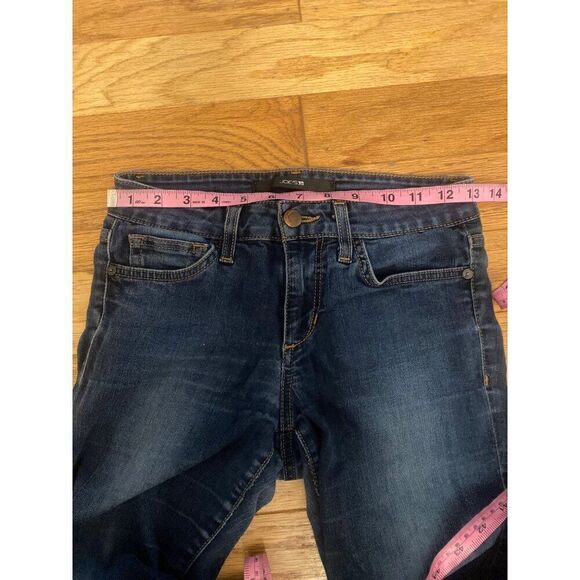 Joe’s Jeans Women’s Chelsea Fit low rise Dark Wash Denim skinny jeans size 26 - Picture 7 of 9